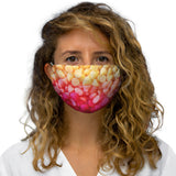 Yellow/Pink Candy Snug-Fit Polyester Face Mask