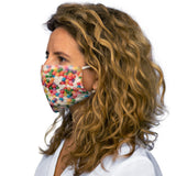 Rainbow Sweet Snug-Fit Polyester Face Mask