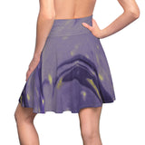 Purple & Gold Skater Skirt